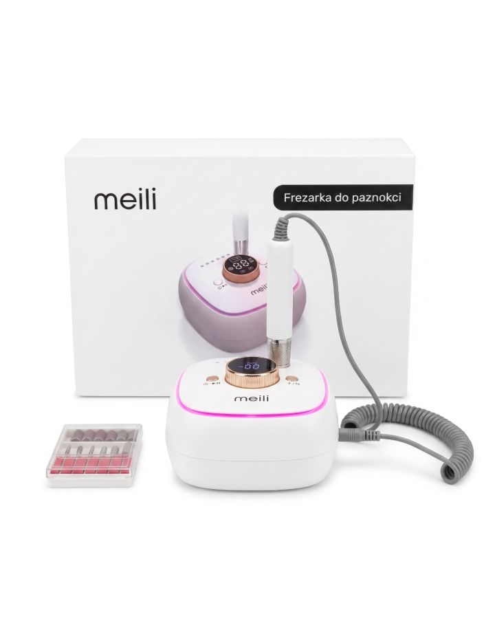 meili Bezprzewodowa Frezarka do Paznokci S501 Pro 85 W